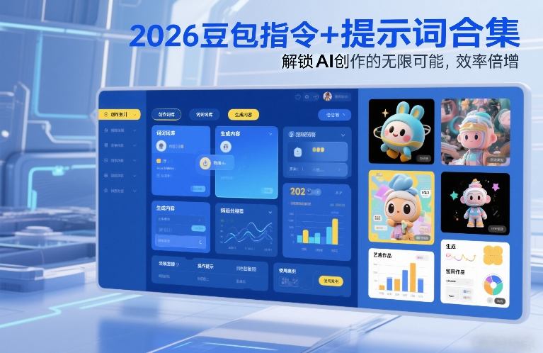 2026豆包指令+提示词合集，解锁AI创作的无限可能，效率倍增-百创网