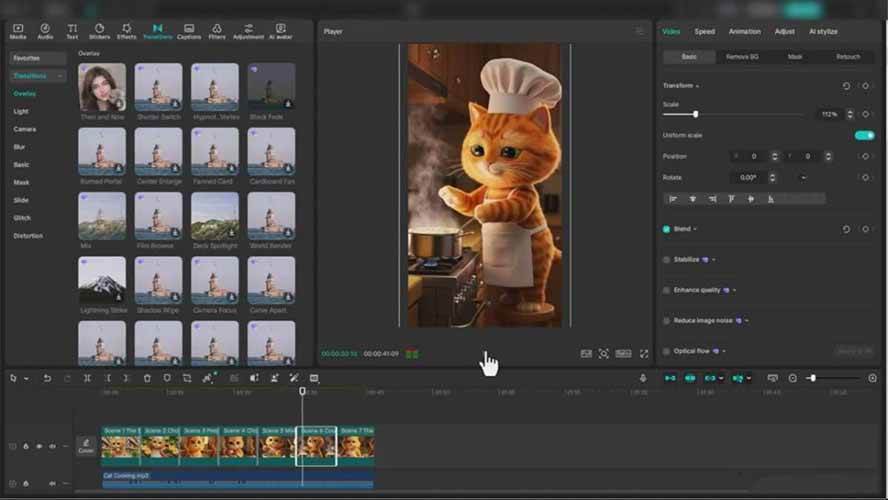 橘猫打工AI视频创作课：从提示词生成到剪辑发布，玩转抖音社媒爆款内容-百创网