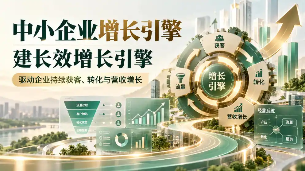 中小企业增长引擎,建长效增长引擎,驱动企业持续获客、转化与营收增长 中小企业增长引擎,建长效增长引擎,驱动企业持续获客、转化与营收增长
