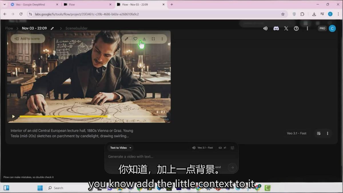 AI电影制作终极指南：从创意到成片，系统掌握智能影视全流程实战课(中英字幕-百创网
