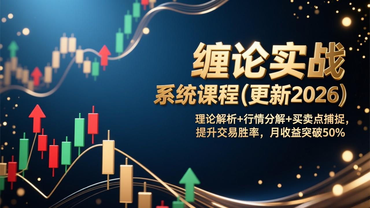 缠论实战系统课程(更新2026-百创网