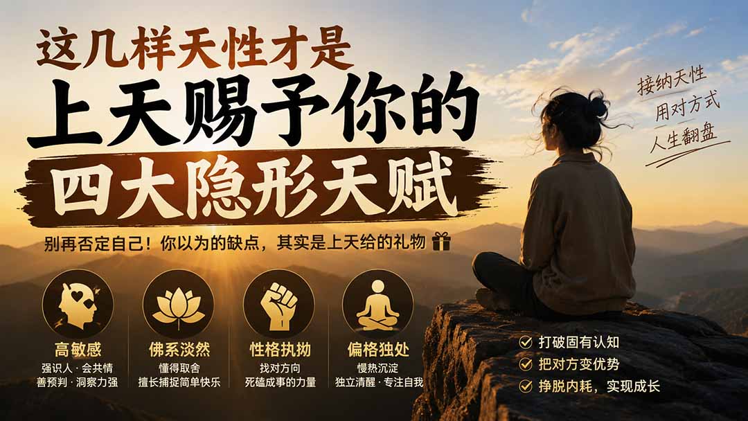 付费文章：这几样天性才是上天赐予你的四大隐形天赋-百盟网