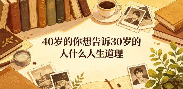 公众号付费文章:40岁的你想告诉30岁的人什么人生道理?-百盟网