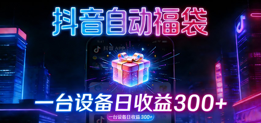 全自动抢福袋神器：24小时不停歇，日产出500＋-百创网