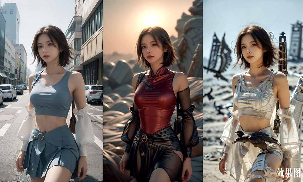 ComfyUI人像写真摄影工作流：本地一键部署，换装换场景换脸全搞定，影楼效率翻倍-百盟网