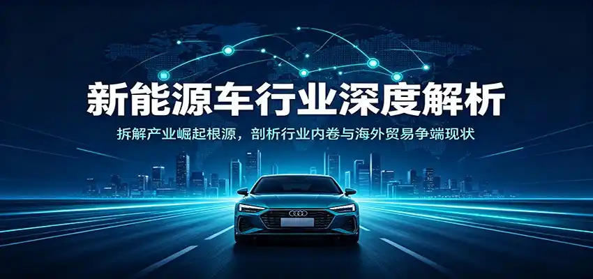 新能源车行业深度解析：拆解产业崛起根源，剖析行业内卷与海外贸易争端现状-百盟网