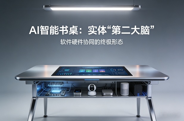 AI智能书桌搭建，构建你的实体“第二大脑”，软件硬件协同的终极形态-百盟网