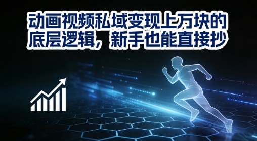 动画视频私域变现上W的底层逻辑，新手也能直接抄-百创网