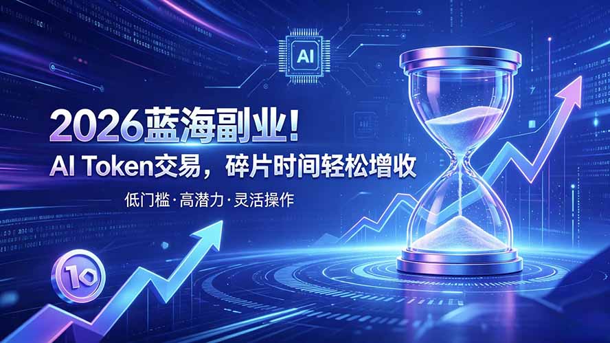AI Token算力赛道！普通人可入局的数字副业-百盟网