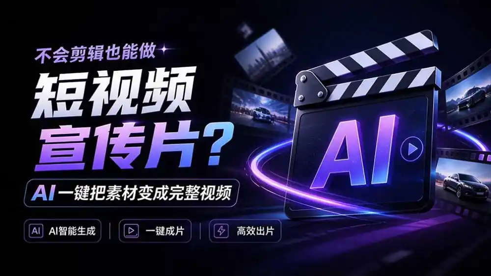 我跪下来了!不会剪辑也能做短视频宣传片? AI 一键把素材变成完整视频,真是神奇,OpenFilm 超省事 我跪下来了!不会剪辑也能做短视频宣传片? AI 一键把素材变成完整视频,真是神奇,OpenFilm 超省事