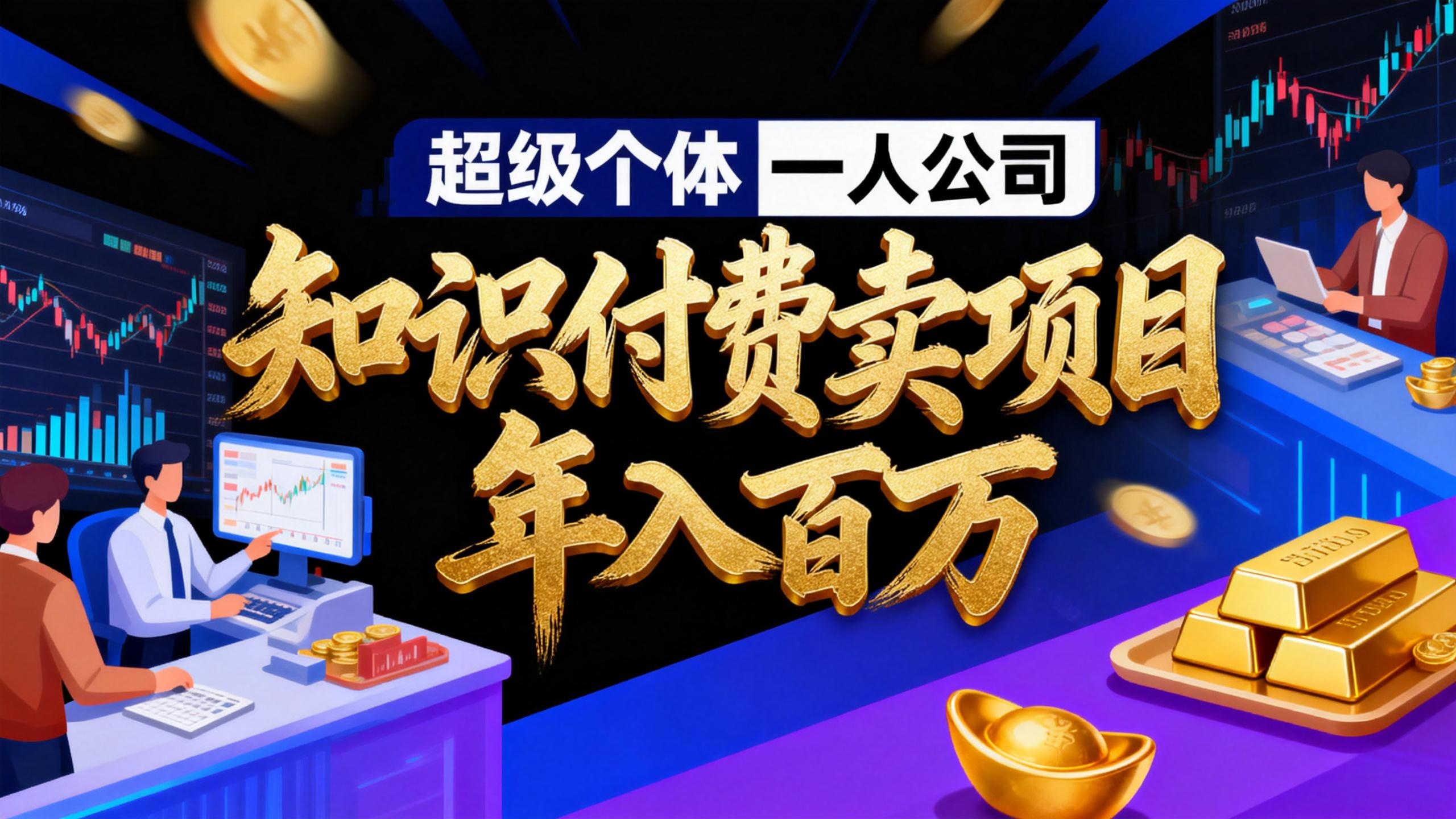 2026年“超级个体一人公司”私域卖项目年入百万，个人IP-精准引流-项目包装-转化成交-百创网